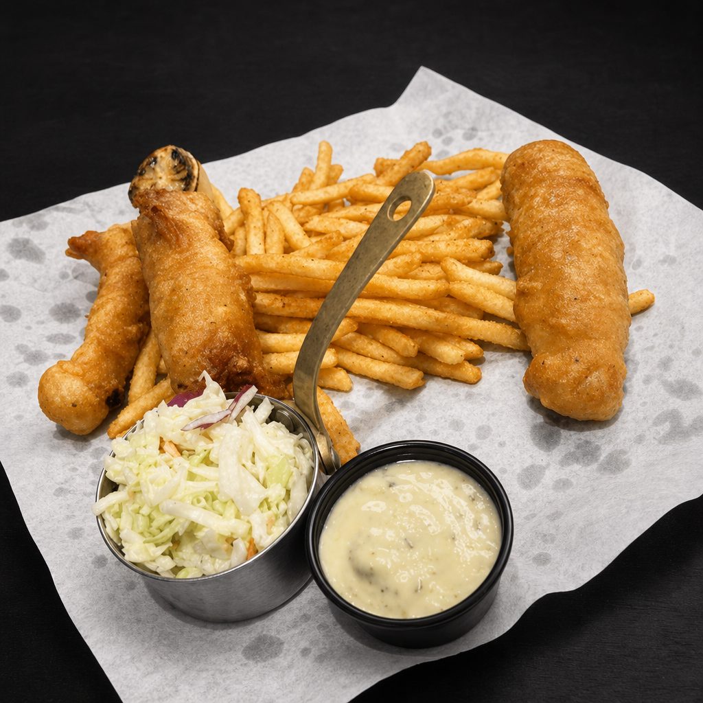 Fish and Chips.