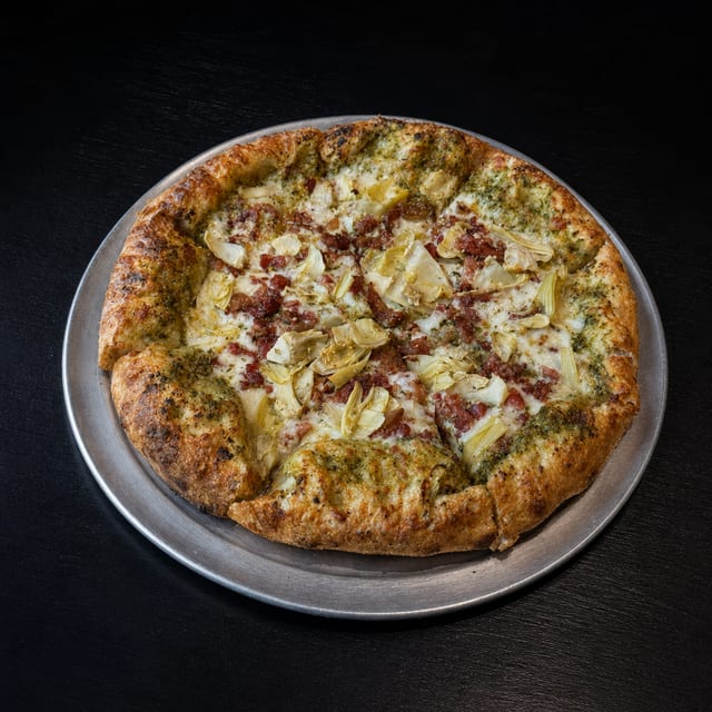 16" Pesto Bacon.