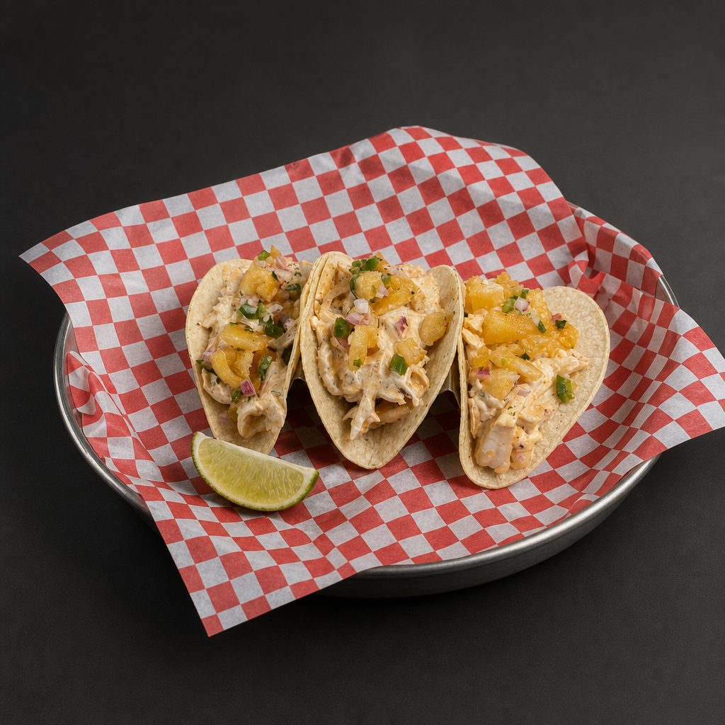 Shrimp Tacos.