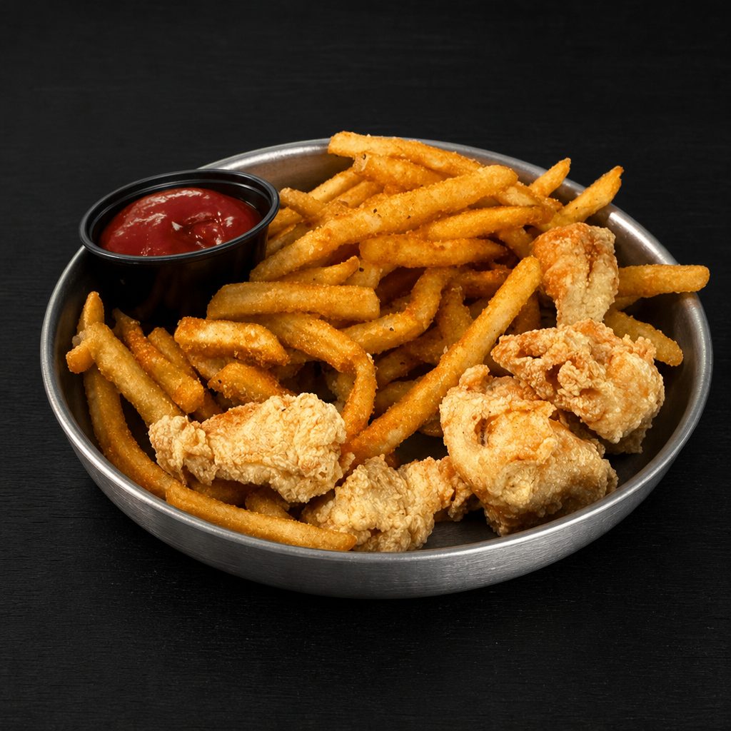Kids Chicken Nuggets.