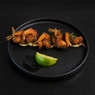 Honey Pepper Coconut Shrimp