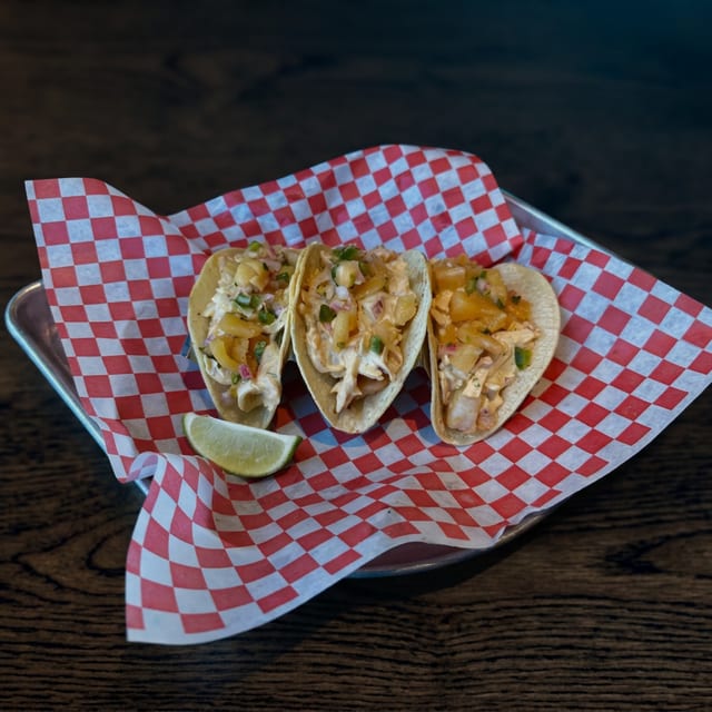 Shrimp Tacos.