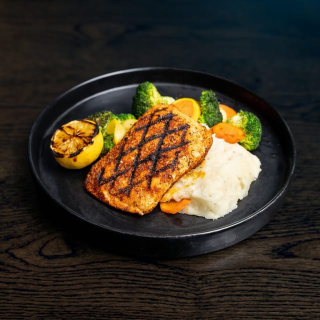 Blackened Salmon.