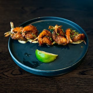 Honey Pepper Coconut Shrimp