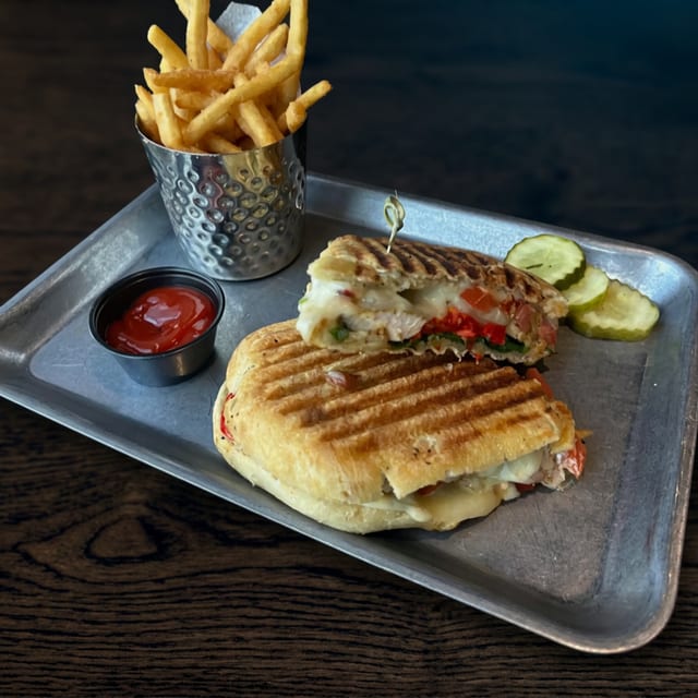 Pesto Chicken Panini.