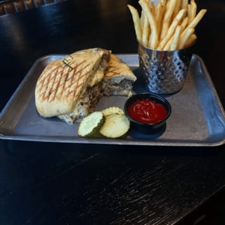 Brisket Grilled Cheese Panini